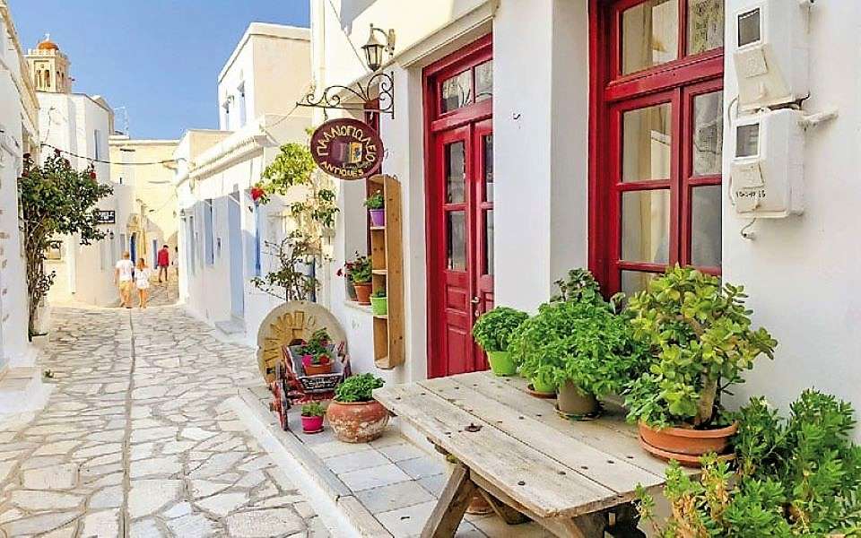 Panormos tinos ilha grega puzzle online
