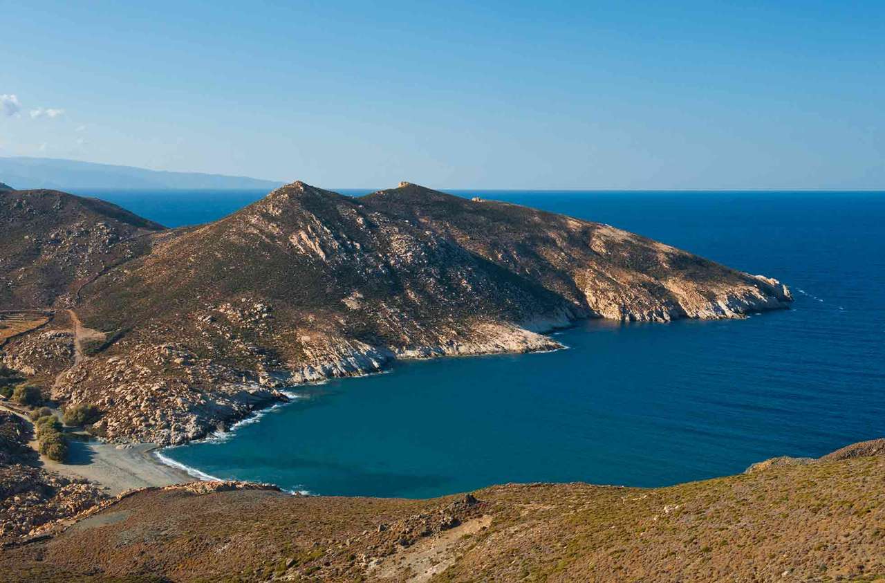 Ilha Grega de Tinos. quebra-cabeças online