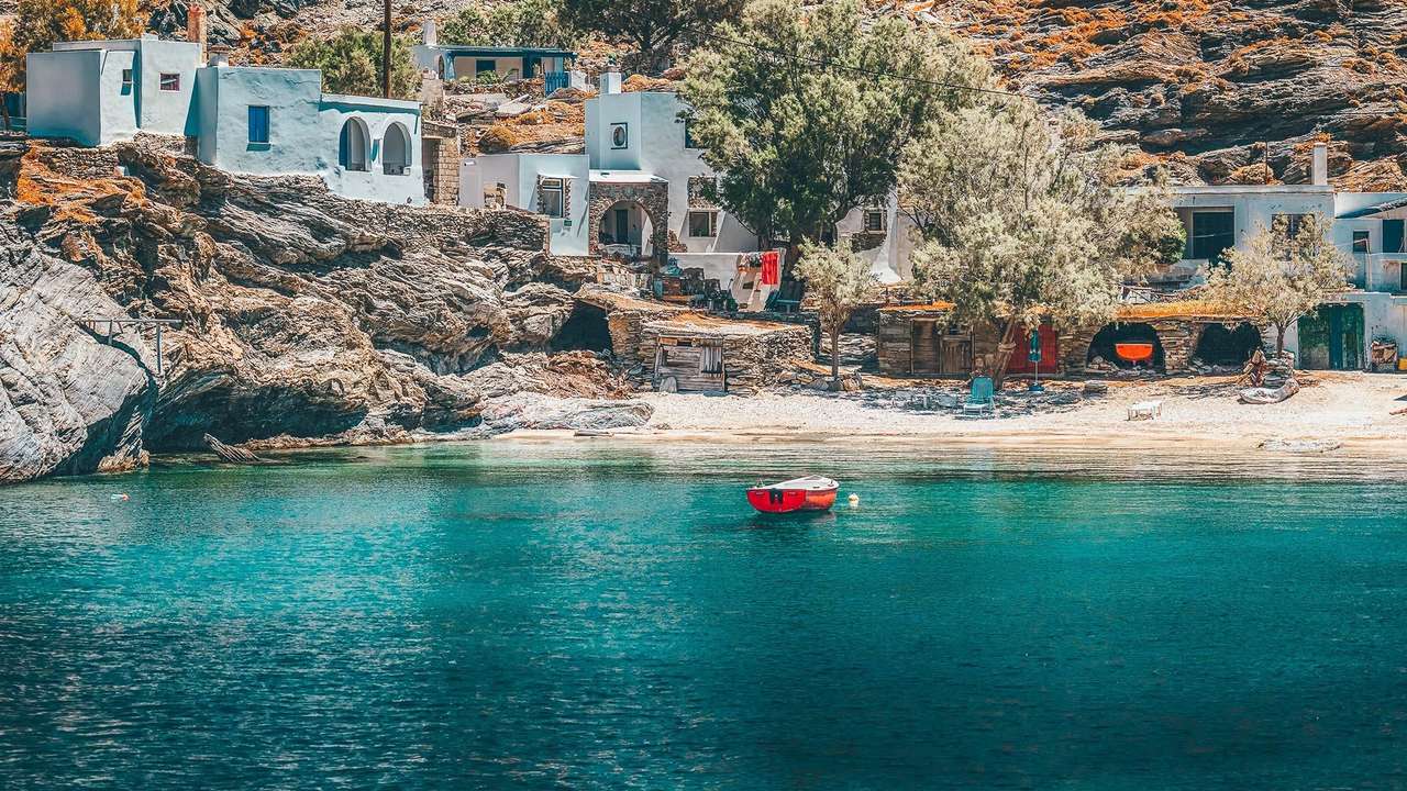Тинос Гръцки остров онлайн пъзел