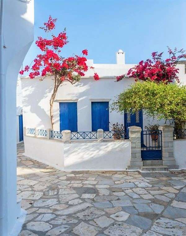 Грецький острів Тінос пазл онлайн