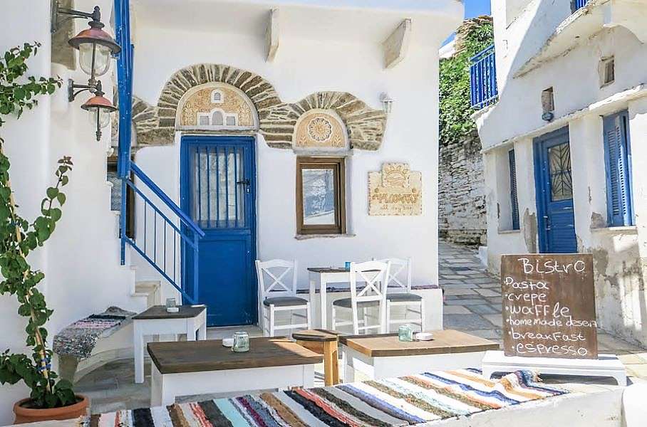 Tinos řecký ostrov online puzzle