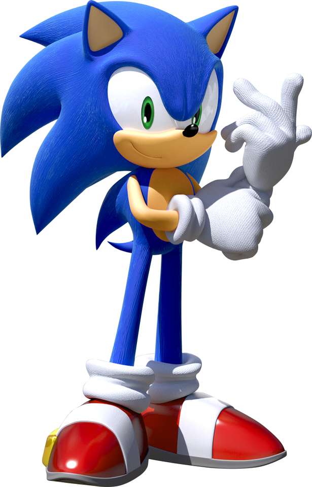 Sonic ο γρήγορος φίλος μου online παζλ