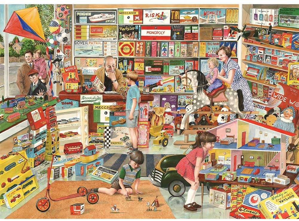 loja de brinquedos puzzle online