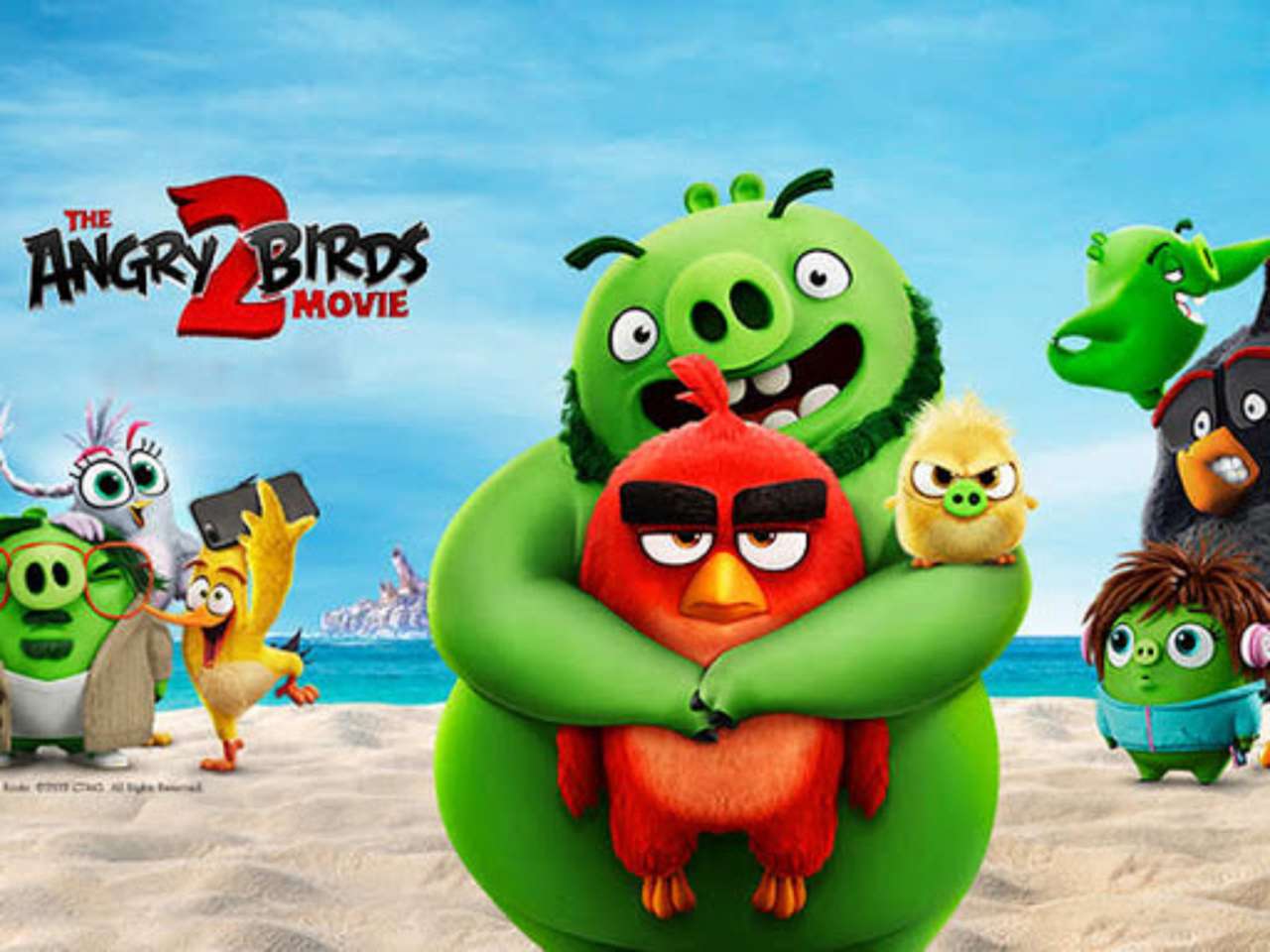 Angry Birds 2 онлайн пазл