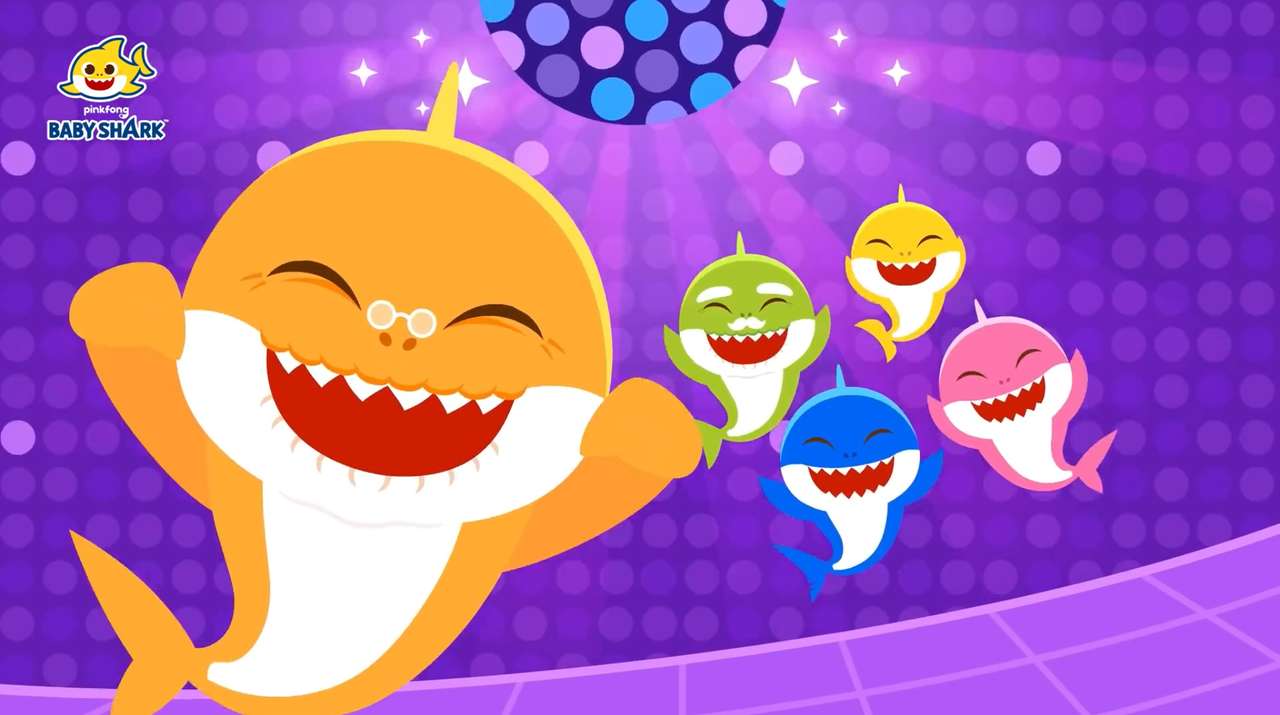 Shark Family Disco! online puzzle