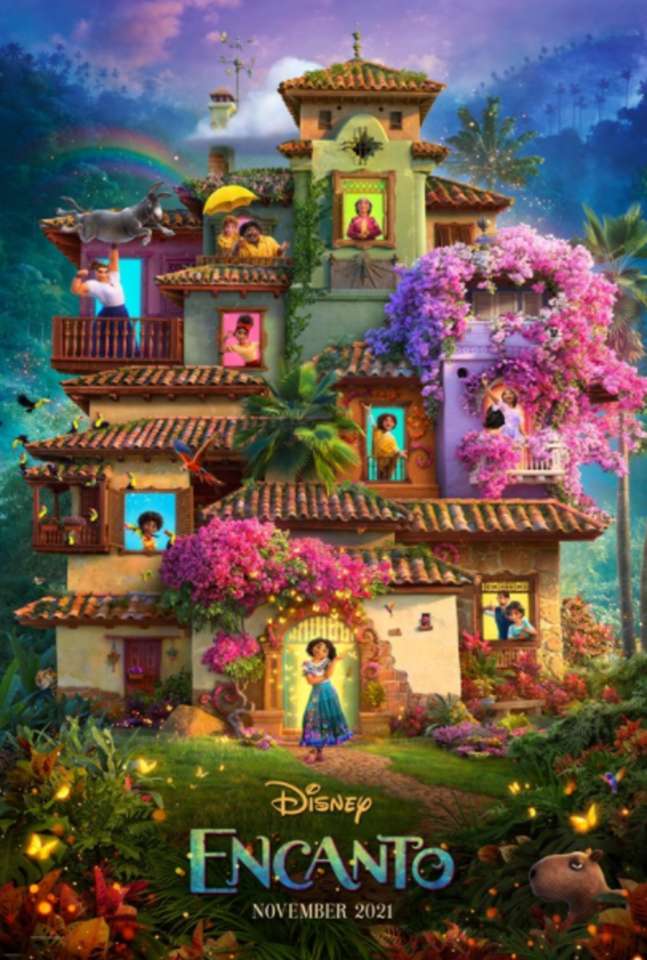 Disney's Encanto: 2-ри филмов плакат онлайн пъзел