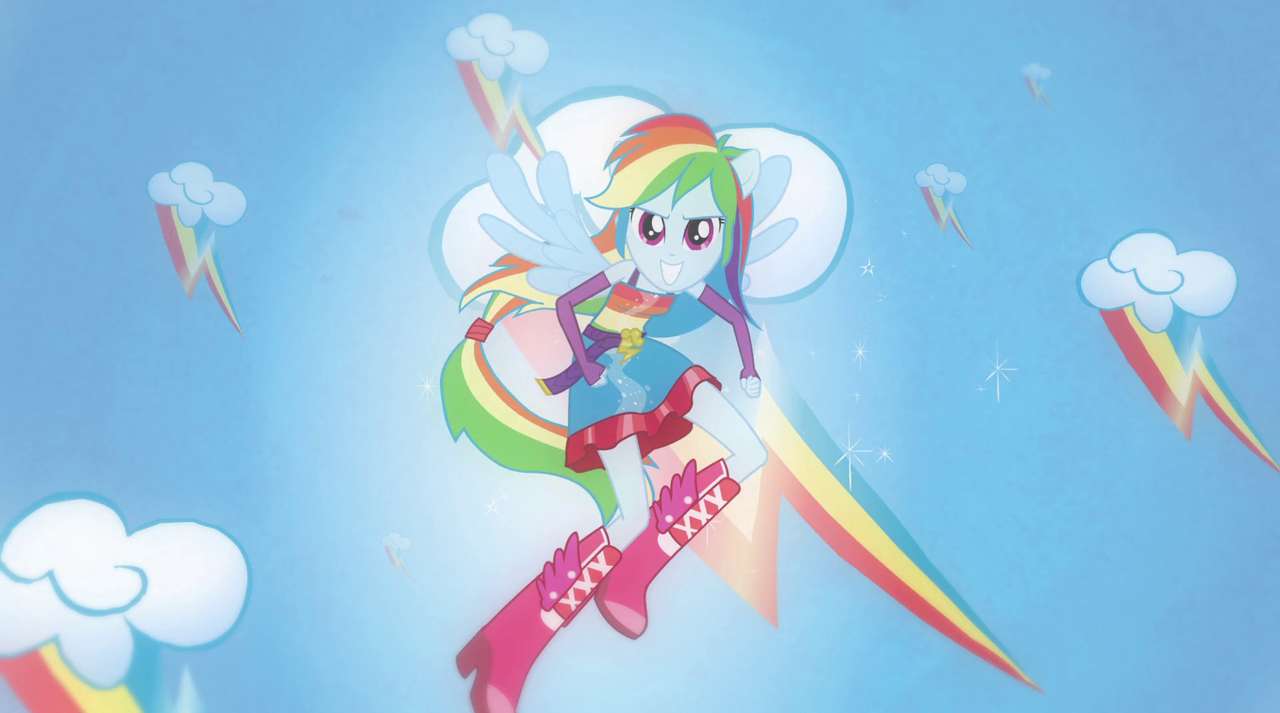 Η πίστη της Rainbow Dash παζλ online