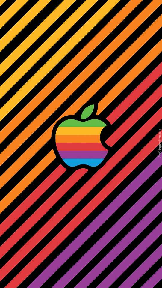Apple 11 logo. skládačky online