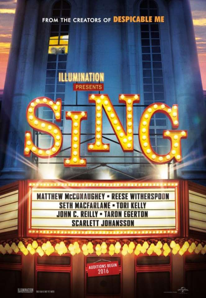 Sing Film Poster Online-Puzzle