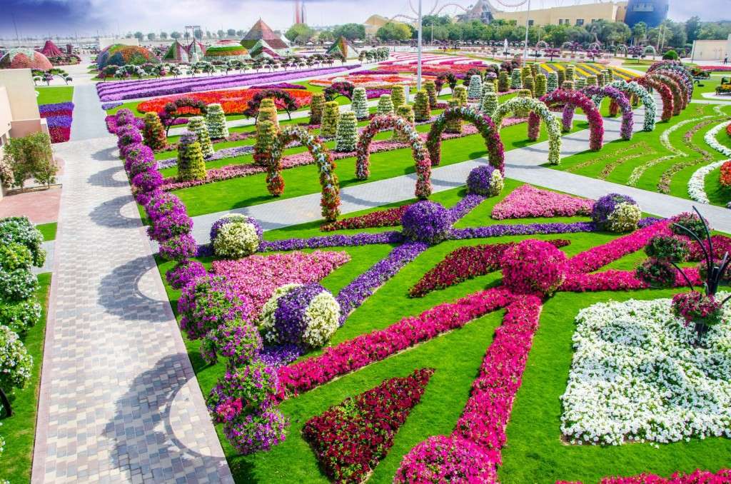 Ботанический сад Дубая пазл онлайн