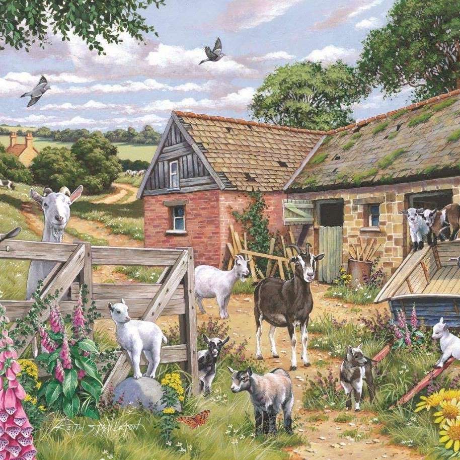 Fermă în mediul rural jigsaw puzzle online