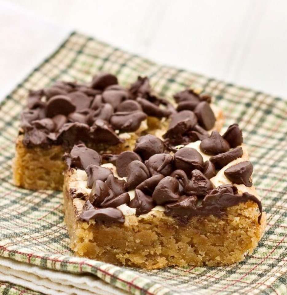 Gâteau au beurre de cacahuète à puce de chocolat puzzle en ligne
