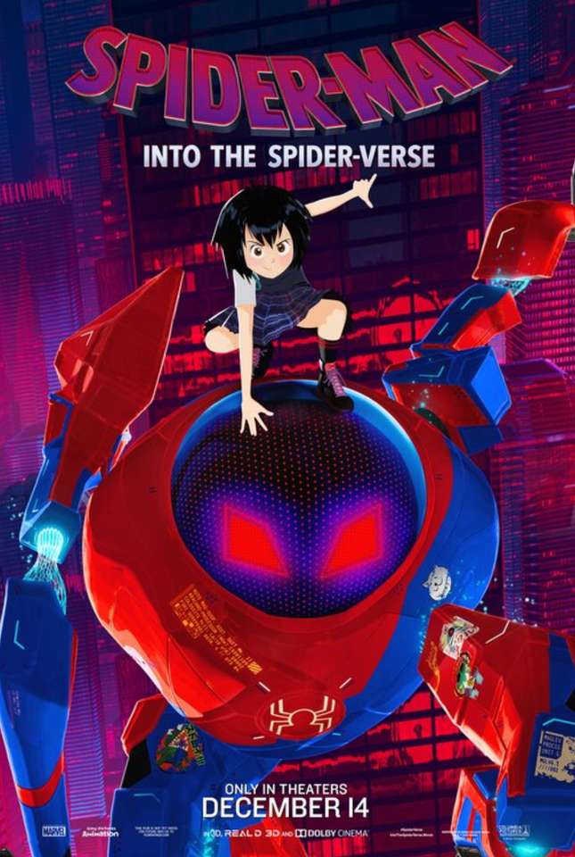 Spider-verso: Poster do filme Peni Parker puzzle online