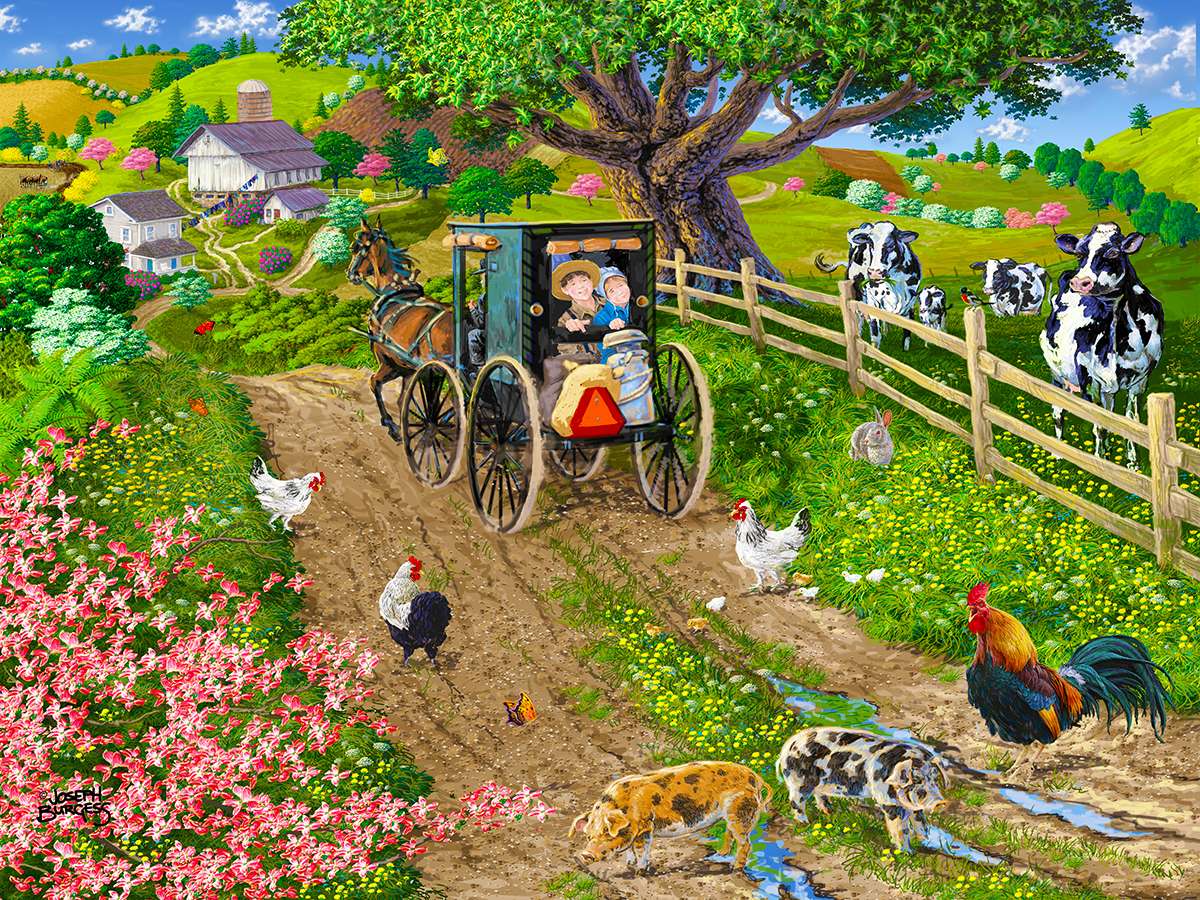 A Peaceful Ride Online-Puzzle