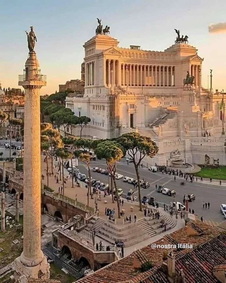 Autel du Patria Rome puzzle en ligne