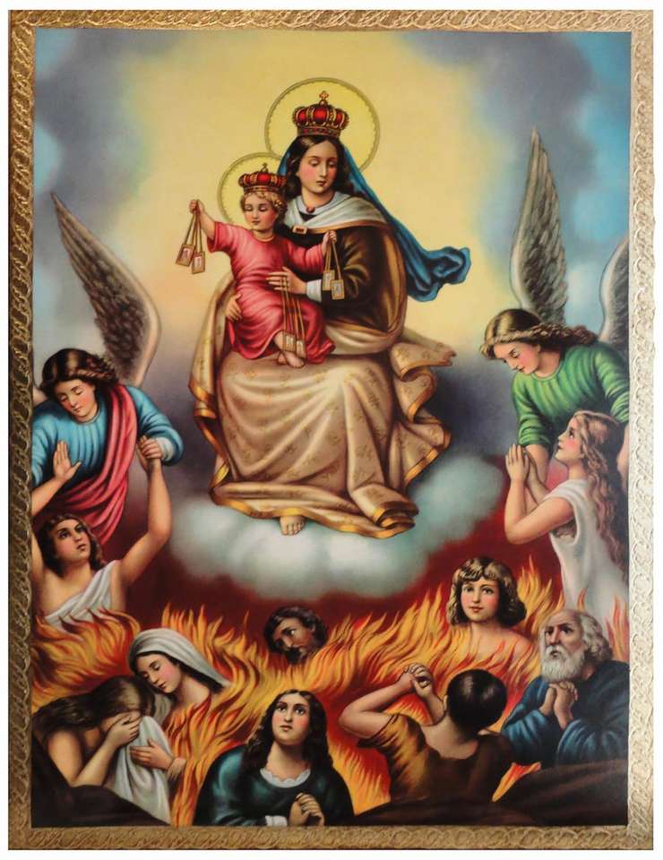 Virgen del Carmen rompecabezas en línea