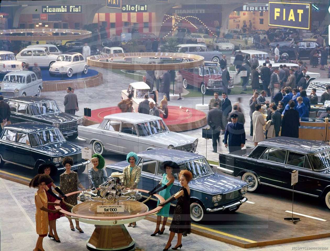 1961 International Motor Show in Turin, Fiat 1300- online puzzle