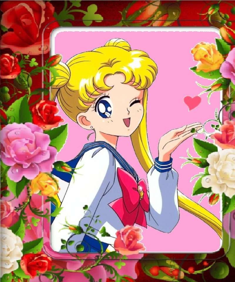 Sailor Moon пазл онлайн
