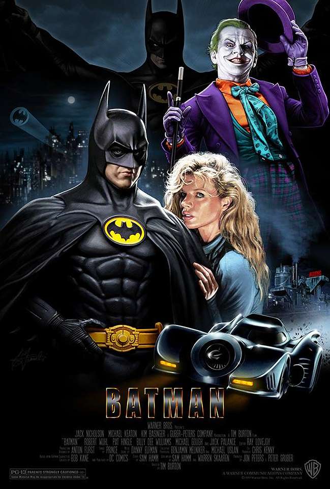 Batman 1989. Online-Puzzle