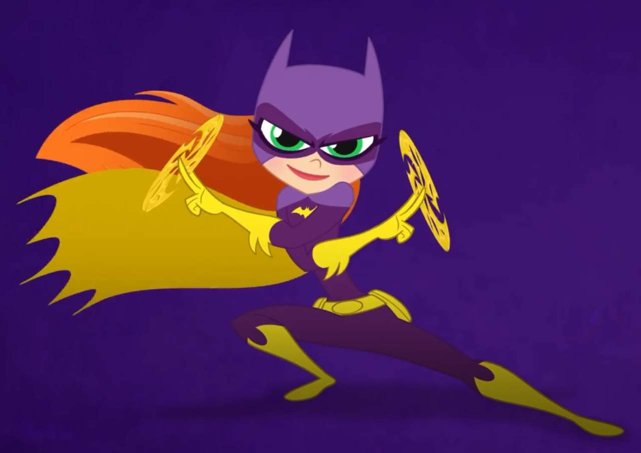 Lass uns gehen, Batgirl! ❤️❤️❤️❤️ Online-Puzzle