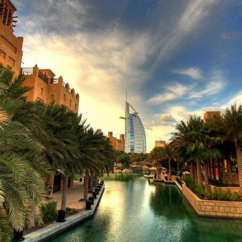 Hotel, Dubai, Palma Online-Puzzle