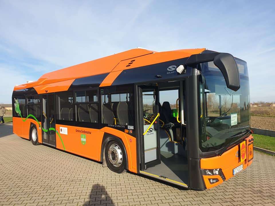 Електрически автобус онлайн пъзел