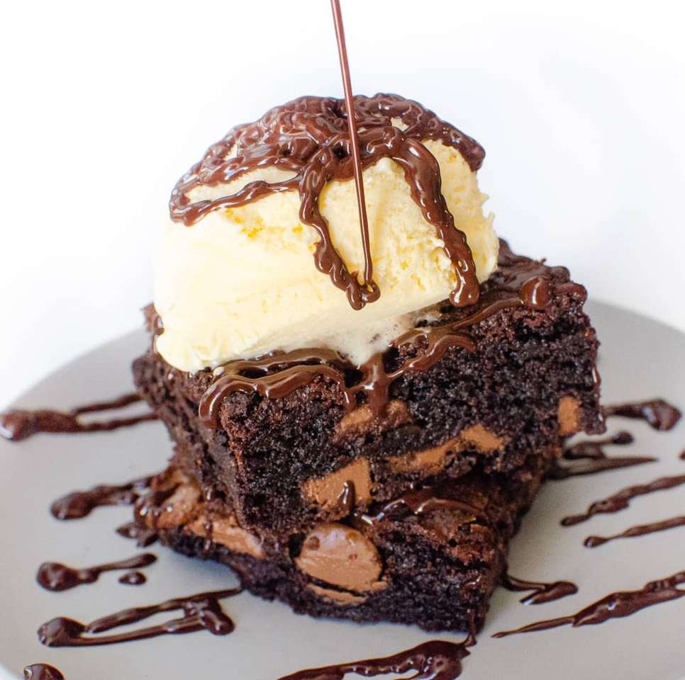 Brownie triplo gelato Sundae puzzle online