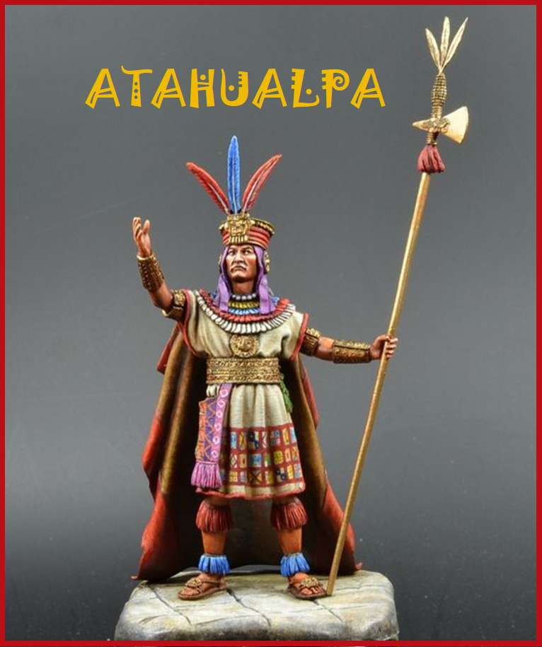 Inca Atahualpa. pussel på nätet