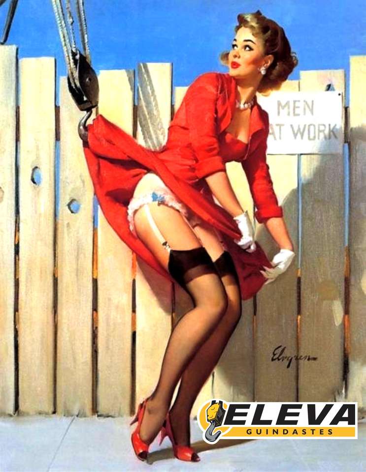 PIN UP - GUINDASTE........... puzzle online