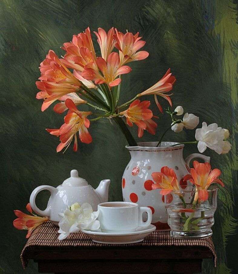 Pretty still life with soft colors. jigsaw puzzle online