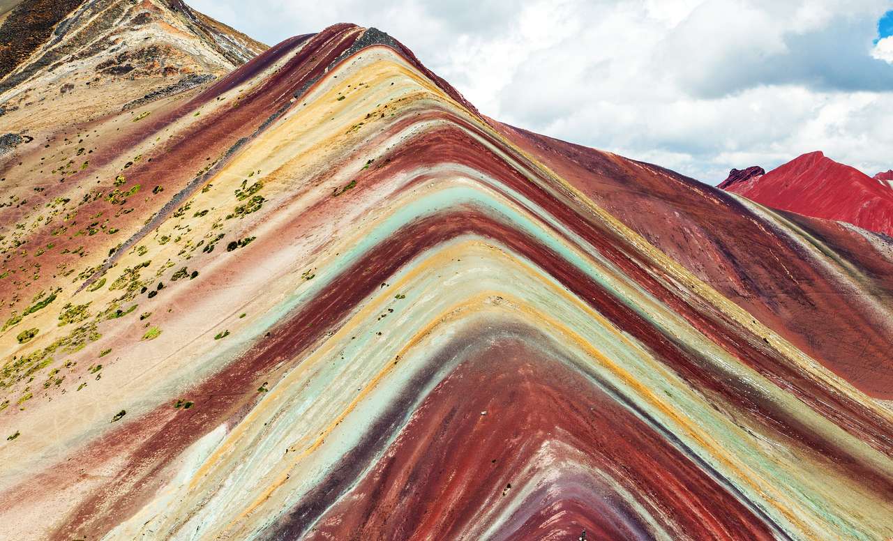 Montañas del arco iris en Perú rompecabezas en línea