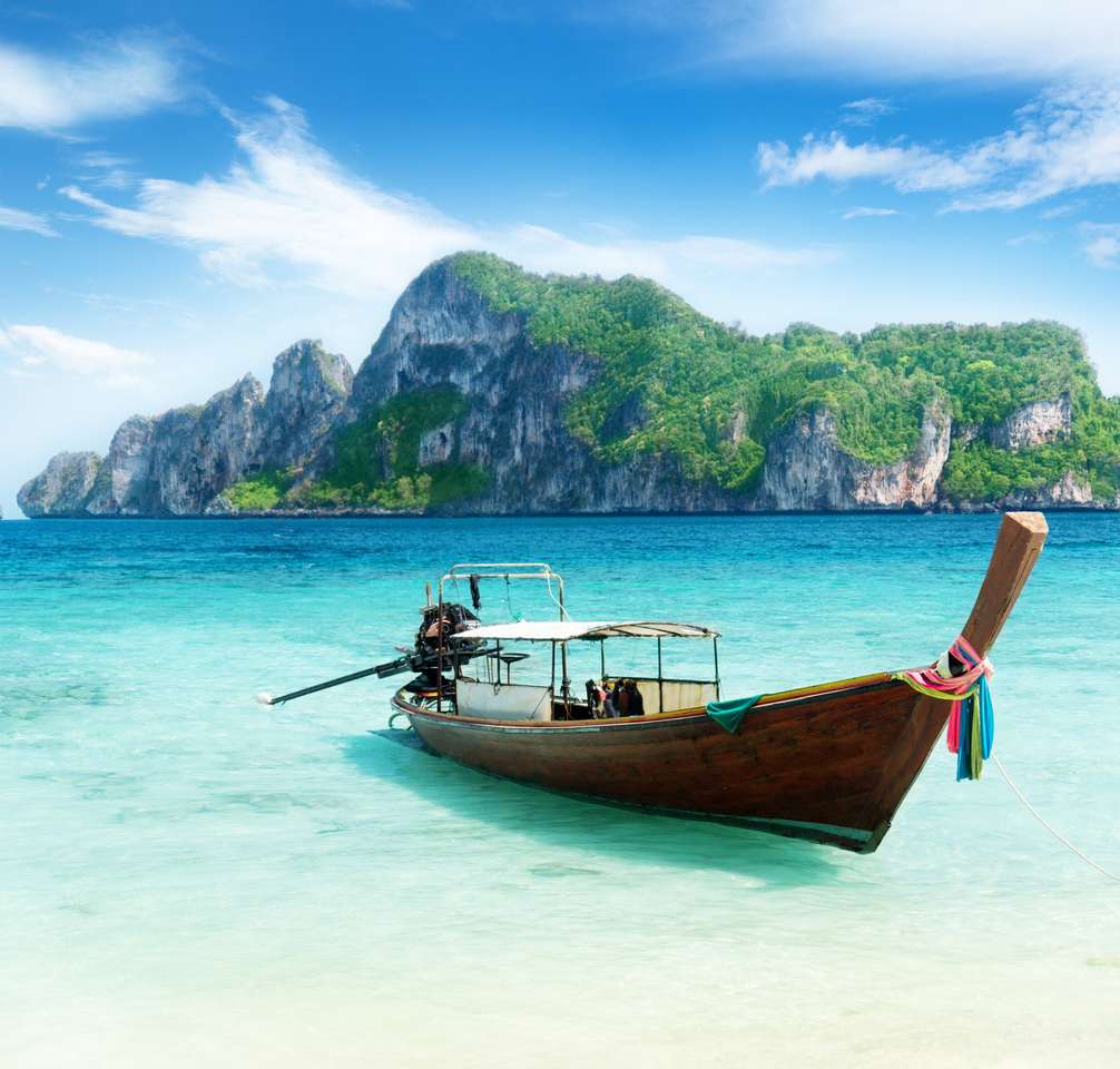 Остров Пхи-Пхи Таиланд пазл онлайн