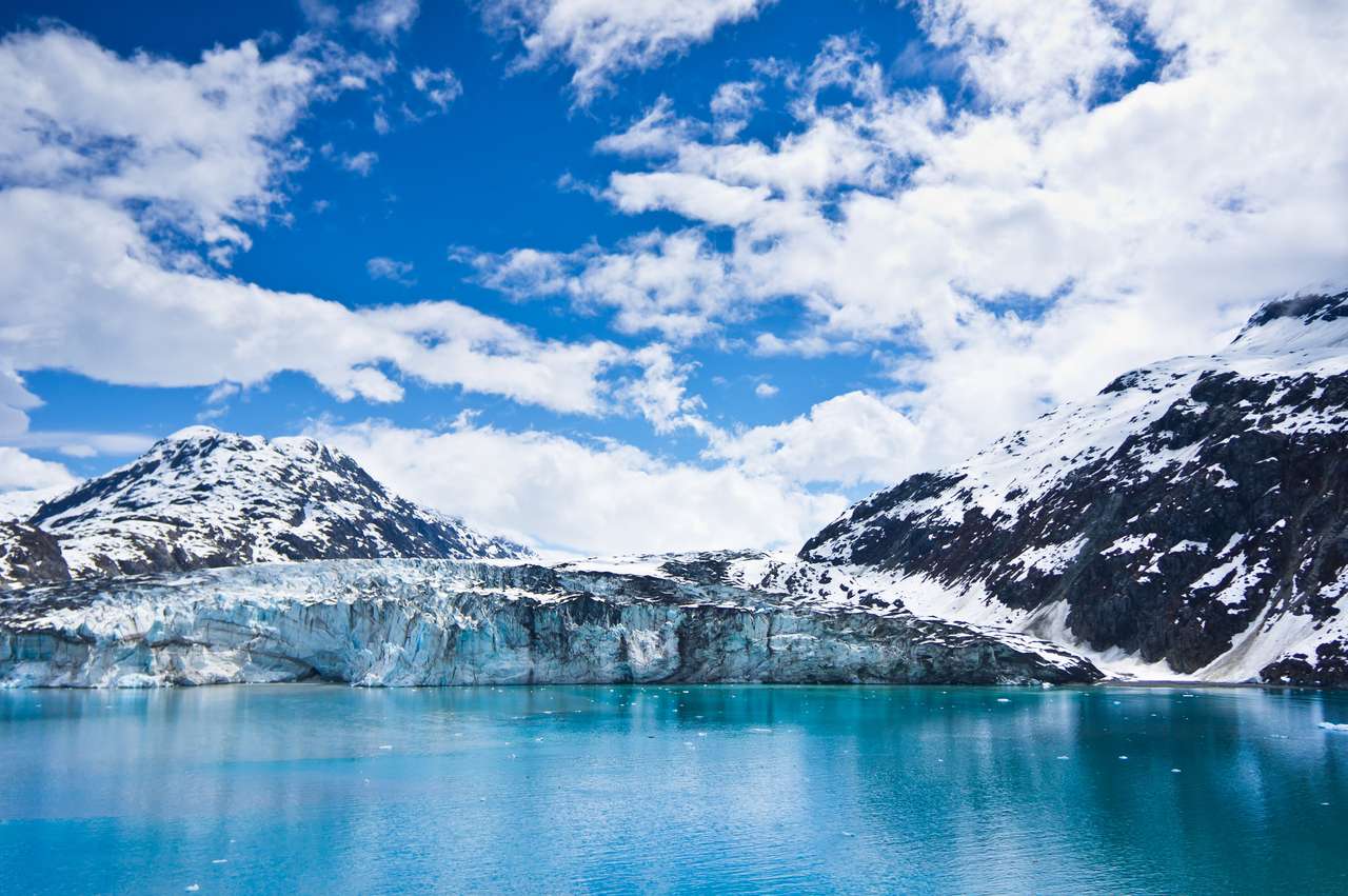 Gletscherbucht in Alaska Online-Puzzle
