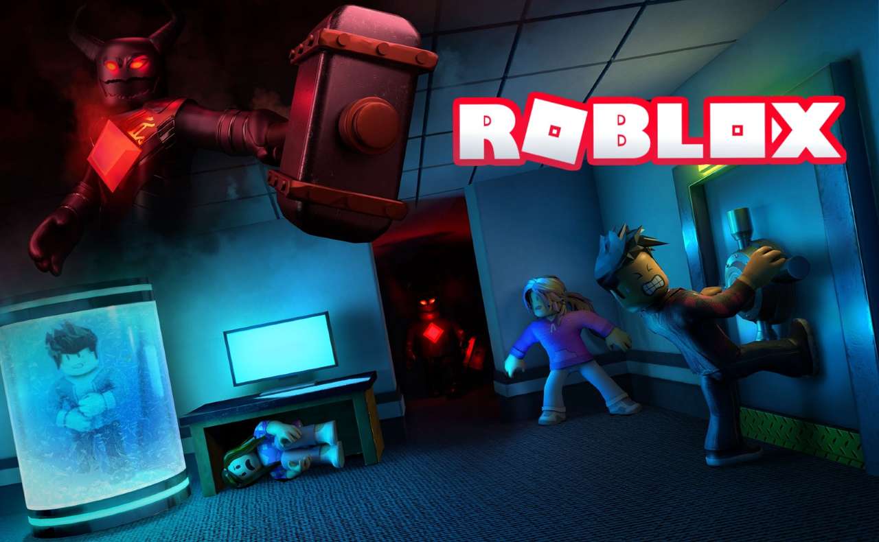 Roblox-Spiel. Online-Puzzle