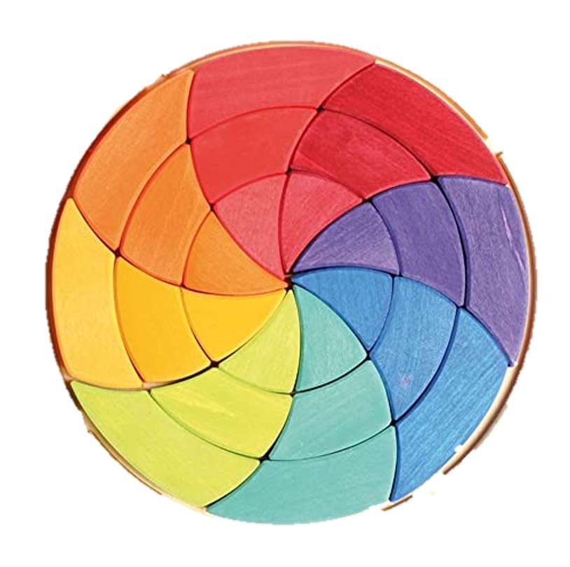 Mandala de couleur puzzle en ligne
