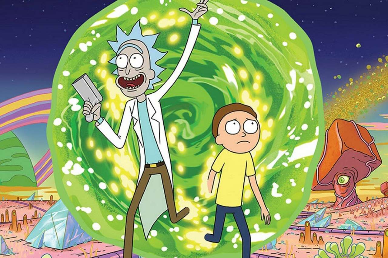 Rick en Morty. online puzzel