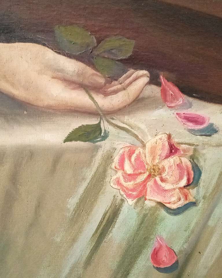 サンアルベルト博物館。サンタテレシタ絵画の詳細 ジグソーパズルオンライン