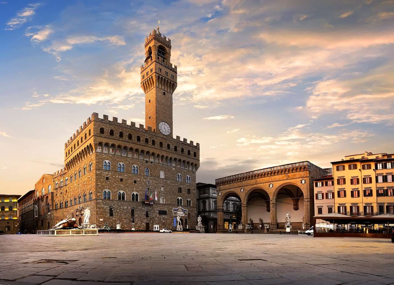 Square de Signoria à Florence puzzle en ligne