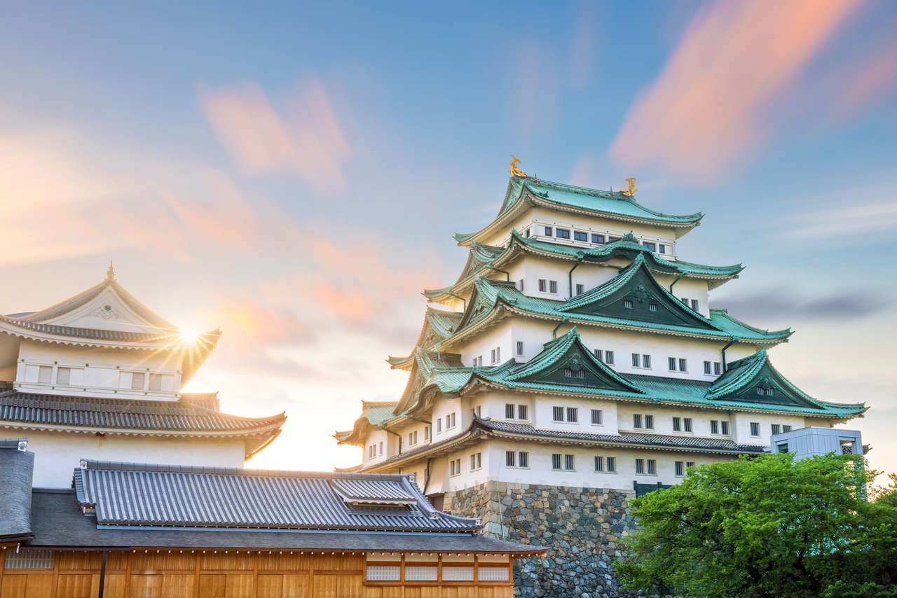 Замък Нагоя, Япония онлайн пъзел