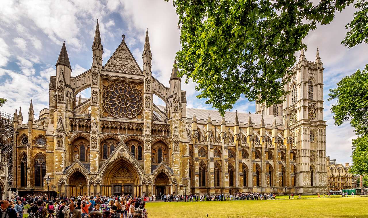 Westminster Abbey, London pussel på nätet