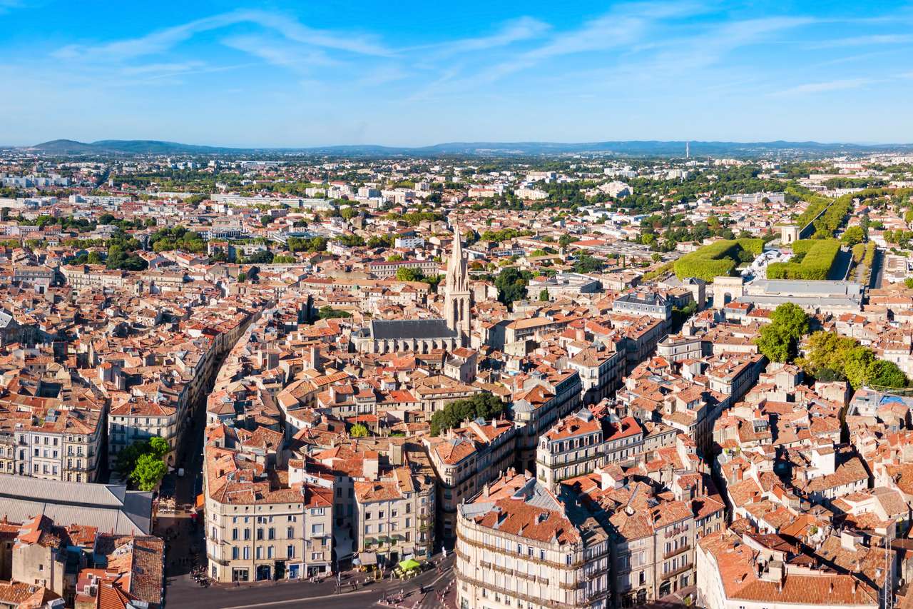 Montpellier in Südfrankreich Online-Puzzle