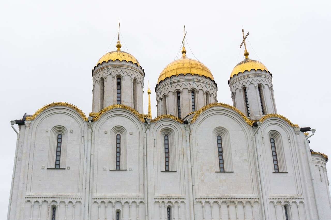 Dormition katedrála, zlatý prsten Ruska skládačky online