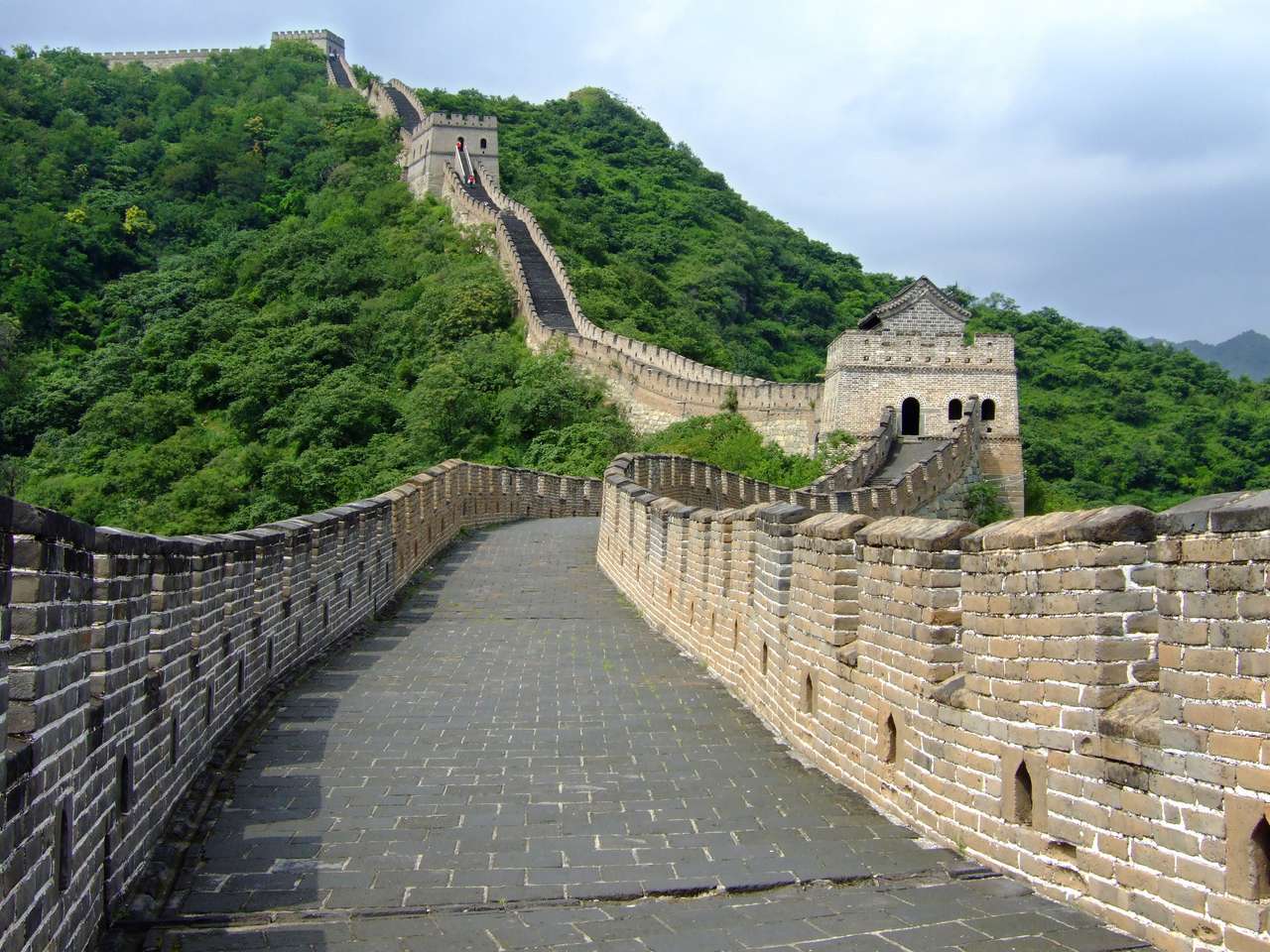De Mutianyu Great Wall online puzzel