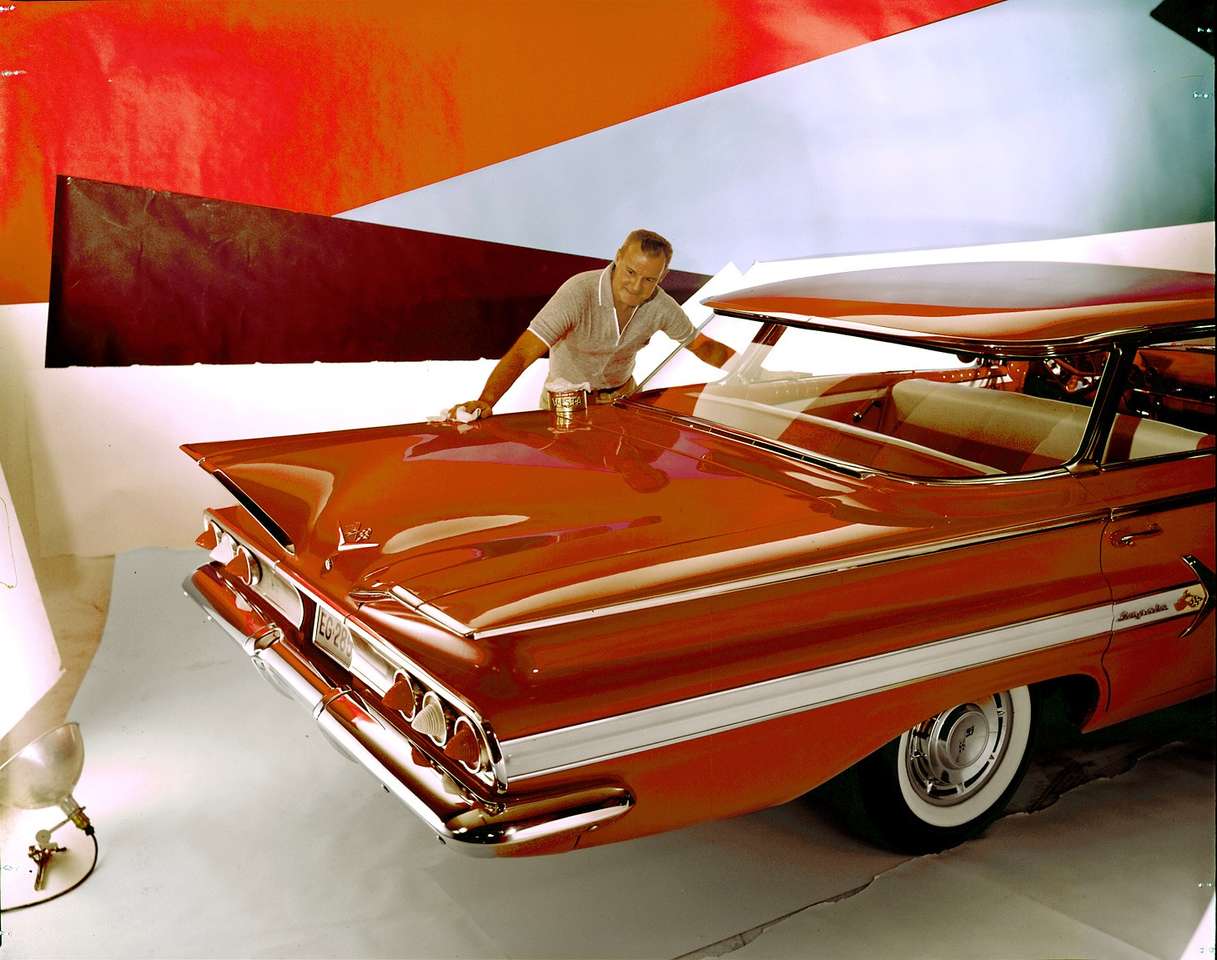 Chevrolet Impala Sport Sedan 1960 року випуску онлайн пазл