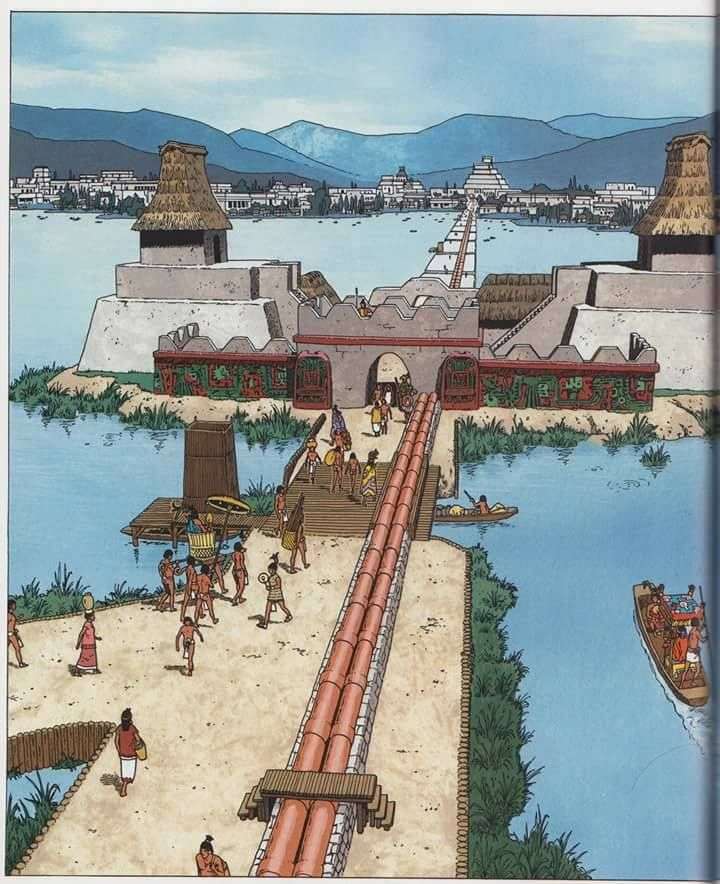 Aztec Aquädukt. Puzzlespiel online
