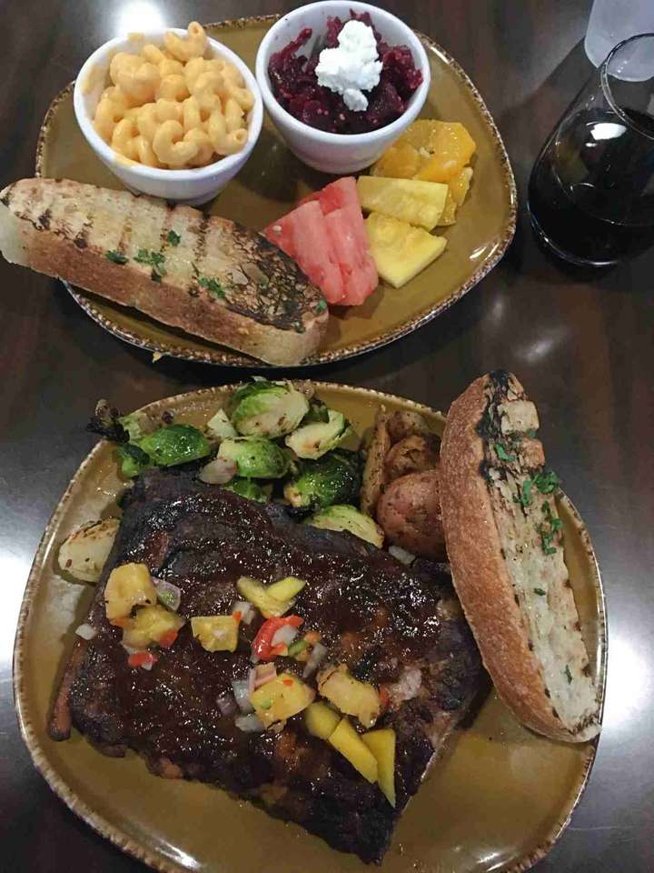 BBQ Ribs with Side Dishes jigsaw puzzle online
