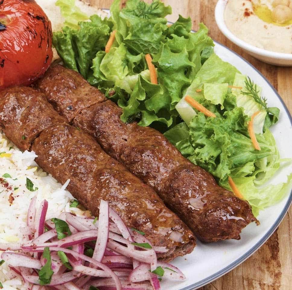 Plato de kebab rompecabezas en línea