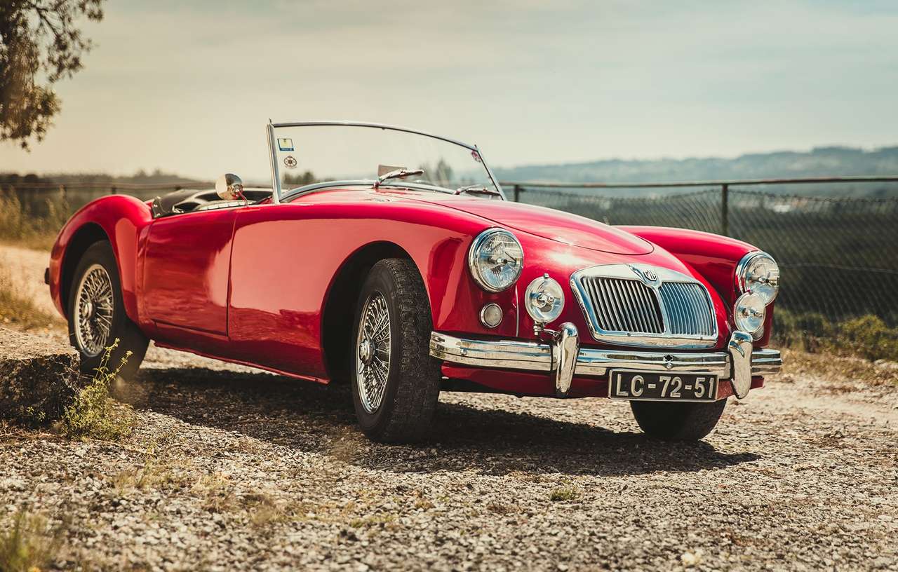 1958 mg MGA Roadster Puzzlespiel online