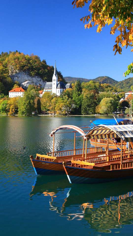 Lake Bled online puzzel
