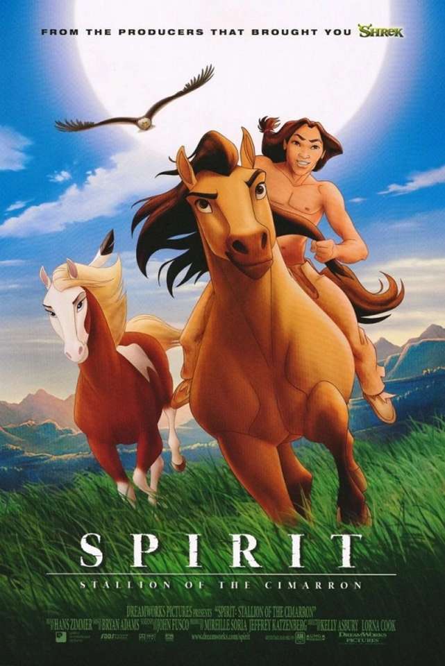 Spirito: stallone del poster del film CIMARRON 2 puzzle online